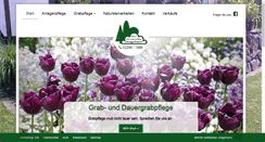 Desktop Screenshot of gartenbau-jungjohann.de